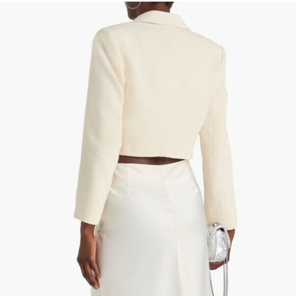 EUC SANDRO | Cropped Tweed jacket - Picture 3 of 17